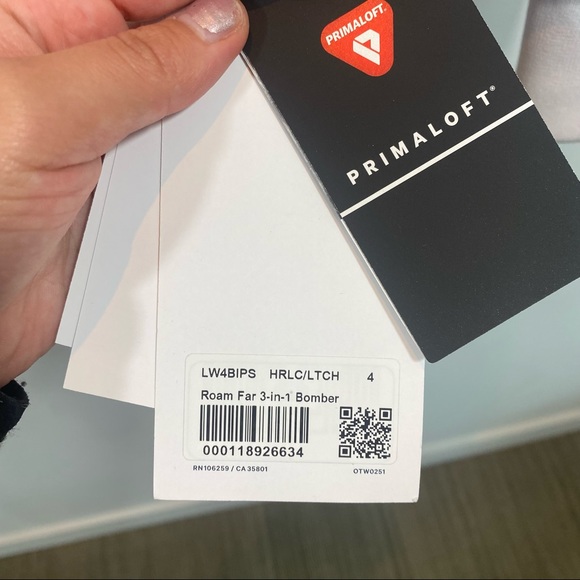 NEW Lululemon Roam Far Waterproof Wool 3-in-1Jacket Size 4 - Picture 6 of 13